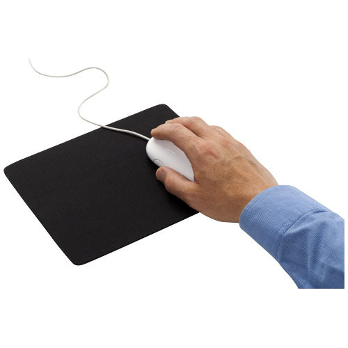 Heli flexibles Mauspad in Schwarz, individuell bedruckbar mit Logo, ideal als Werbeartikel bei Signalshop.de