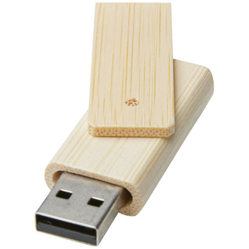 Bambus USB-Stick 16 GB, drehbar, individuell bedruckbar, Signalshop.de Werbeartikel, Werbegeschenke, Werbemittel, Giveaway.