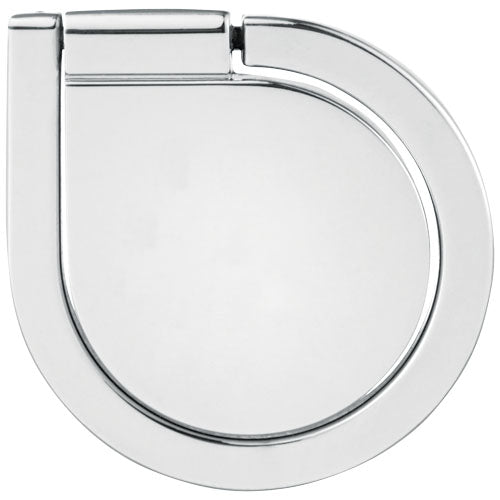 Cell Aluminium Ring Telefonhalterung in Silber, individuell gestaltbar, von Signalshop.de, ideal als Werbeartikel, Werbegeschenk, Werbemittel oder Giveaway.
