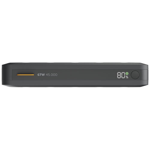 Xtorm FS5451 Powerbank 67W, 45000 mAh, schwarz, mit Display, individuell gestaltbar, Signalshop.de Werbeartikel
