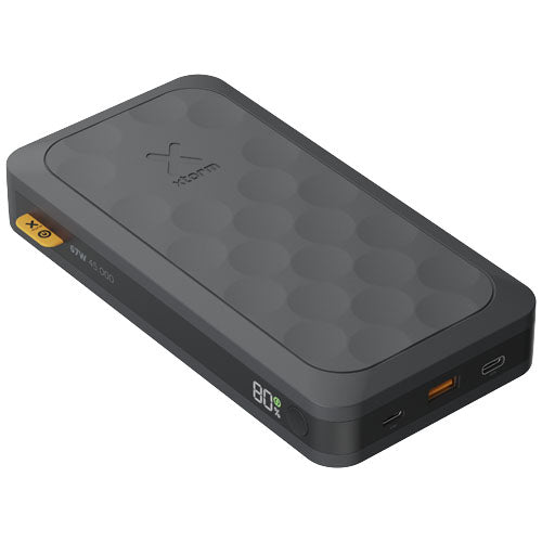 Xtorm FS5451 Powerbank 45.000 mAh, schwarz, individuell bedruckbar, erhältlich bei Signalshop.de, Werbeartikel.