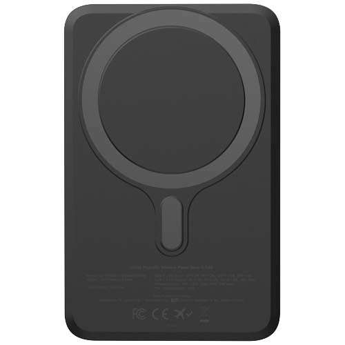 Xtorm FS5W051 Powerbank, schwarz, 5000 mAh, magnetisch, individuell gestaltbar, Signalshop.de Werbeartikel