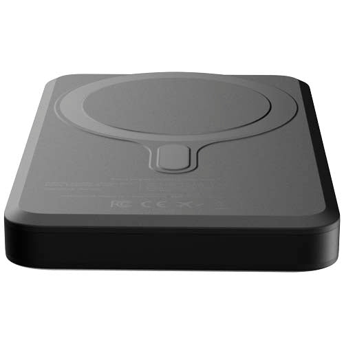 Magnetische Xtorm Powerbank 5000 mAh in Grau, individuell gestaltbar, verfügbar bei Signalshop.de für Werbeartikel.
