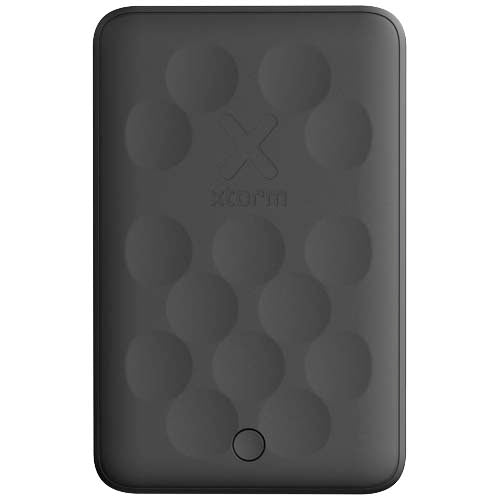 Xtorm FS5W051 Powerbank 5000 mAh, schwarz, magnetisch, individuell bedruckbar, Signalshop.de Werbeartikel