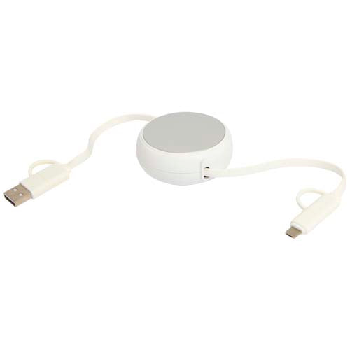 Alasia 100 cm 5-in-1 Kabel, recyceltes Material, individuell bedruckbar, Signalshop.de Werbeartikel.