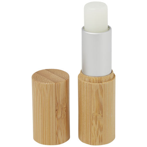 Hedon Lippenpflege im Bambusgehäuse, individuell mit Logo, Schutz & Pflege, erhältlich bei Signalshop.de Werbeartikel.