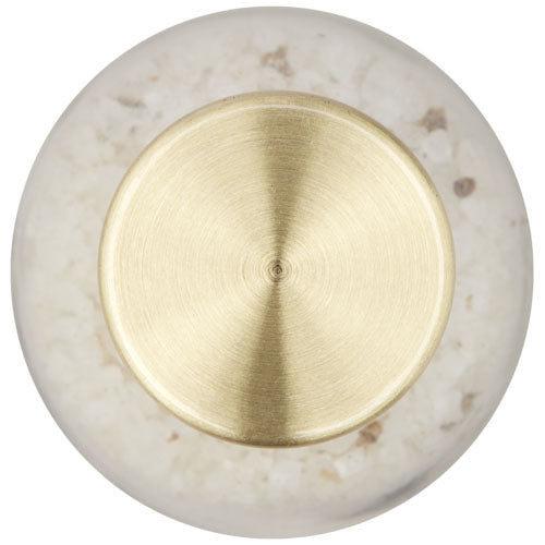 Wellmark Badesalz-Set mit goldfarbenem Deckel, individuell gestaltbar, bei Signalshop.de erhältlich.