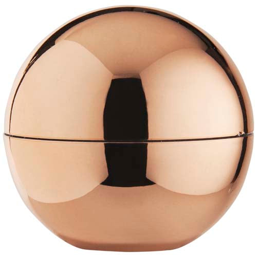 Elena Lippenpflege in goldener Kugelform, individuell bedruckbar, Signalshop.de Werbeartikel, Giveaway.