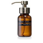 Wellmark 250 ml Duschgel in brauner Flasche mit Pumpverschluss, individuell gestaltbar, bei Signalshop.de, Werbeartikel.