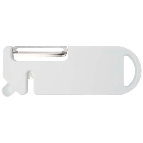 Weißes Kipper Mehrzweck Küchengerät von Signalshop.de, individuell bedruckbar, als Werbeartikel, Werbegeschenke, Werbemittel, Giveaway.