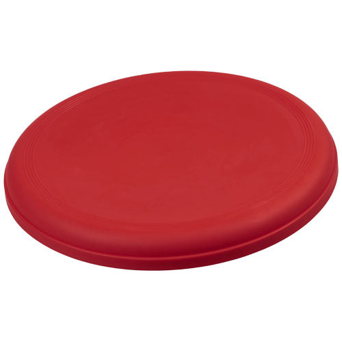 Rote Orbit Frisbee aus recyceltem Kunststoff, individuell mit Logo bei Signalshop.de, Werbeartikel, Werbegeschenke, Werbemittel, Giveaway.