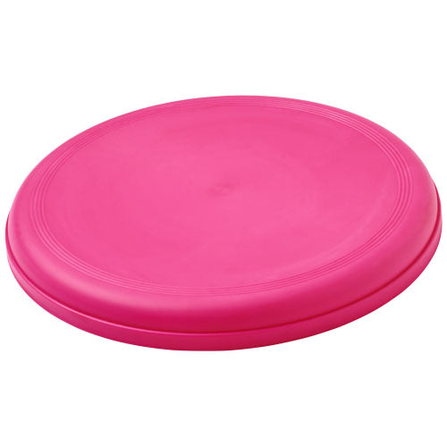 Pinkfarbener Orbit Frisbee aus recyceltem Kunststoff, individuell bedruckbar, von Signalshop.de, Werbeartikel.