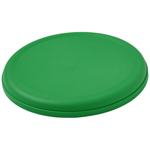 Grüne Orbit Frisbee aus recyceltem Kunststoff, individuell bedruckbar mit Logo, erhältlich bei Signalshop.de. Werbeartikel, Werbegeschenke, Werbemittel, Giveaway.