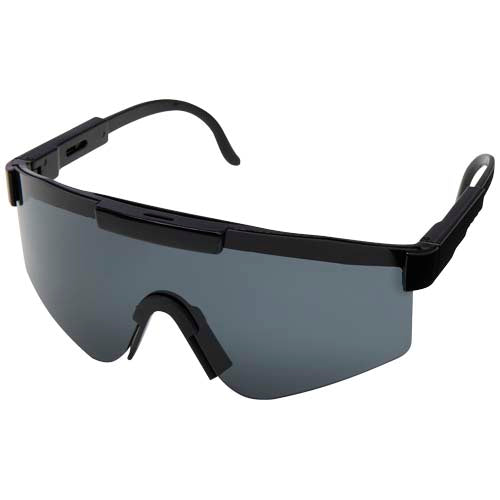 Ward Sport Sonnenbrille in Schwarz, individuell gestaltbar mit Logo, erhältlich bei Signalshop.de, idealer Werbeartikel.