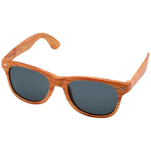 Mira Sonnenbrille in Holzoptik mit UV-Schutz, individualisierbar mit Logo, von Signalshop.de, Werbeartikel, Werbegeschenke.