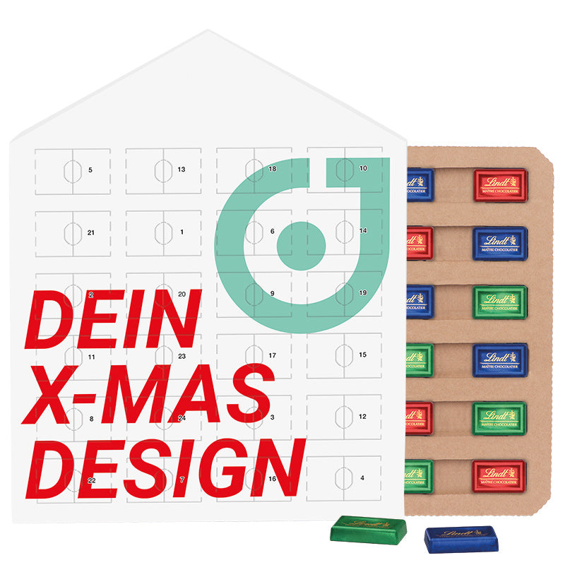 Täfelchen Adventskalender Haus