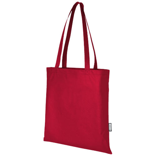 Rote Zeus Non Woven Tragetasche 6L aus recyceltem Material von Signalshop.de, individuell bedruckbar, ideal als Werbeartikel.