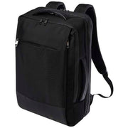 Schwarzer Expedition Pro 35L Laptop-Rucksack aus recyceltem Material, individuell bedruckbar, Signalshop.de Werbeartikel
