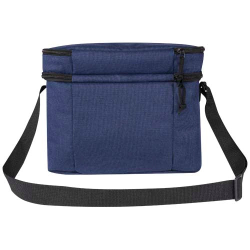 Blaue Tundra GRS RPET Kühltasche 13L von Signalshop.de, mit Logo bedruckbar, Werbeartikel, Werbegeschenke.