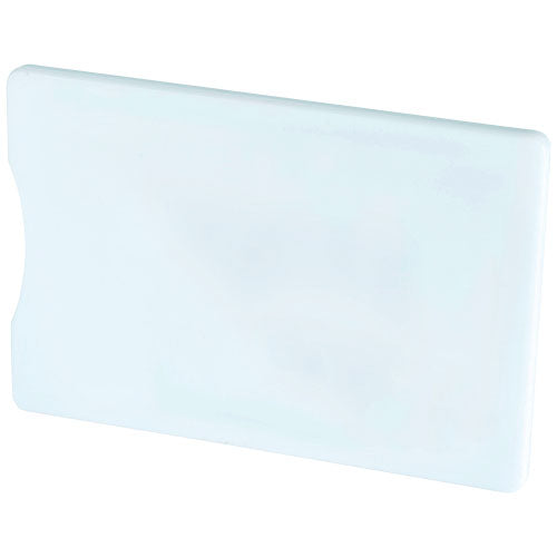 RFID Kreditkartenschutz in weiß, individuell gestaltbar, erhältlich bei Signalshop.de für Werbeartikel und Giveaways.
