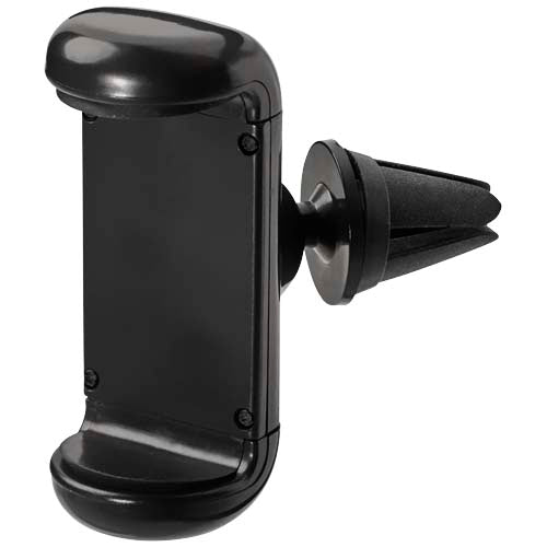 Schwarze Grip Autotelefonhalterung aus Kunststoff, individuell mit Logo bedruckbar bei Signalshop.de, ideal als Werbeartikel, Werbegeschenk, Werbemittel, Giveaway.