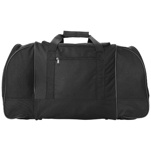 Schwarze Nevada Reisetasche 55L von Signalshop.de, individuell bedruckbar, ideal als Werbeartikel oder Giveaway.