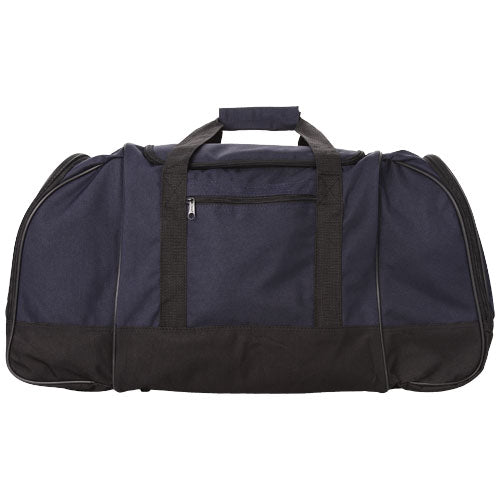 Nevada Reisetasche 55L aus Stoff, dunkelblau, mit Reißverschlusstasche, individuell mit Logo gestaltbar, Signalshop.de, Werbeartikel, Werbegeschenke, Werbemittel, Giveaway.
