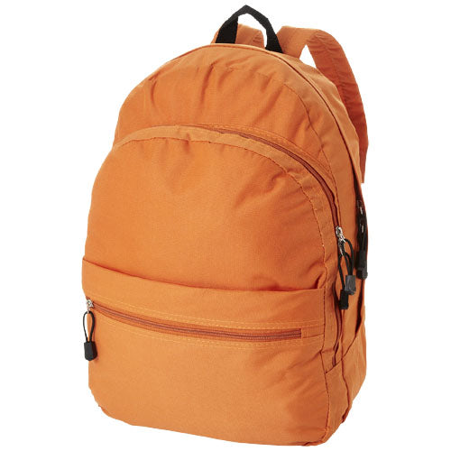 Trend Rucksack 17L in Orange, individuell bedruckbar mit Logo, erhältlich bei Signalshop.de; Werbeartikel, Werbegeschenke, Werbemittel, Giveaway.