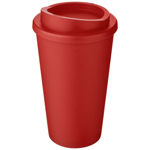 Roter Americano® 350 ml Isolierbecher von Signalshop.de, individuell bedruckbar, ideal als Werbeartikel, Giveaway.