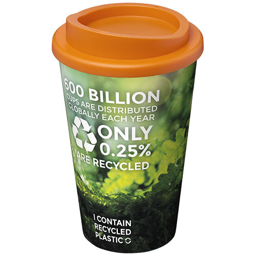 Brite-Americano® 350 ml Isolierbecher mit Aufdruck, individuell gestaltbar, erhältlich bei Signalshop.de, idealer Werbeartikel.