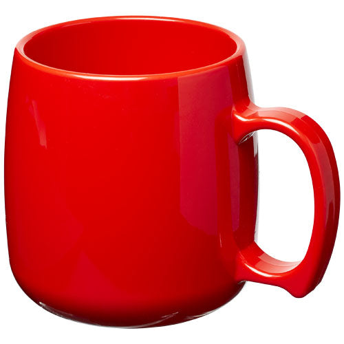 Roter Classic 300 ml Kunststoffbecher von Signalshop.de, individuell bedruckbar, Werbeartikel, Werbegeschenke.