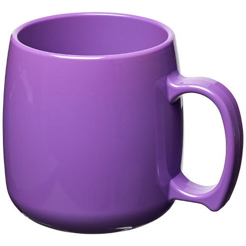 Lila Classic 300 ml Kunststoffbecher von Signalshop.de, individuell bedruckbar, ideal als Werbeartikel, Werbegeschenk, Werbemittel, Giveaway.