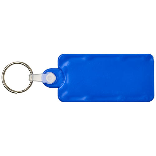 Blauer Kym Reifenprofilmesser Schlüsselanhänger aus recyceltem Material von Signalshop.de, individuell bedruckbar.