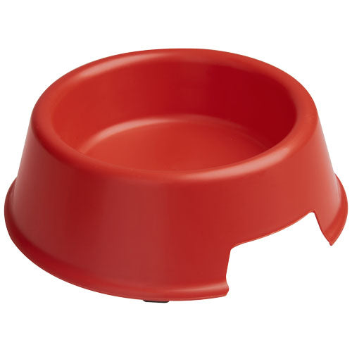 Roter Koda Hundenapf aus Kunststoff, individuell gestaltbar mit Logo, erhältlich bei Signalshop.de als Werbeartikel.