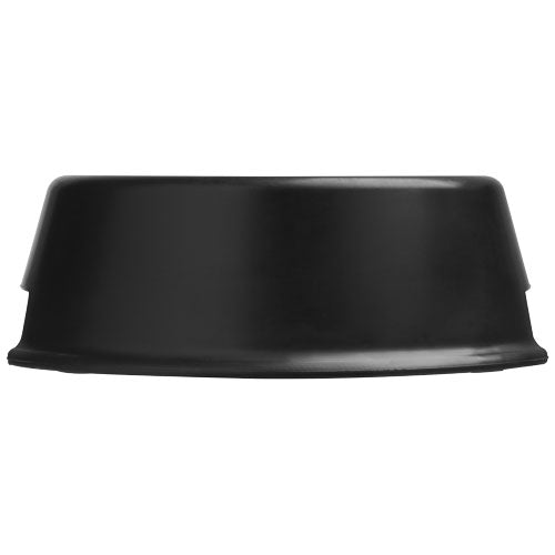 Schwarzer Koda Hundenapf aus Kunststoff, individuell gestaltbar von Signalshop.de, ideal als Werbeartikel.