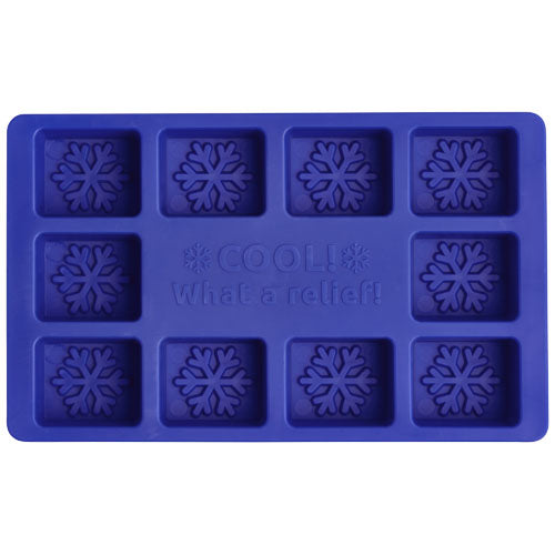 Blaues Eiswürfelbehälter-Tablett von Signalshop.de, individuell gestaltbar mit Werbeartikel und Werbegeschenke.