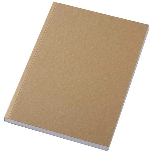 A5 Notizbuch aus recyceltem Kraftpapier, individuell gestaltbar, Signalshop.de Werbeartikel