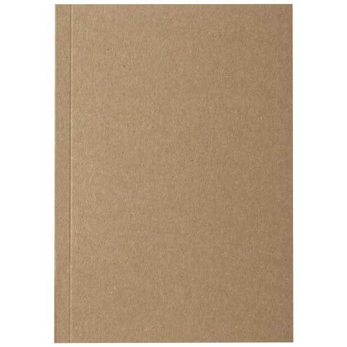 Novella Austen A6 Notizbuch aus recyceltem Kraftpapier, individuell bedruckbar, bei Signalshop.de, Werbeartikel.