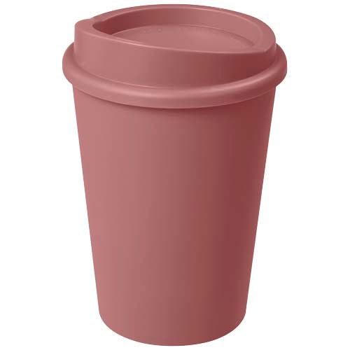 Roter Americano Switch Becher 300 ml aus nachhaltigem Material, individuell bedruckbar, Signalshop.de Werbeartikel.