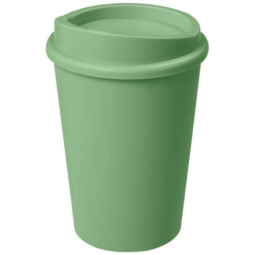 Grüner Americano Becher mit Deckel, nachhaltig, individuell mit Logo bei Signalshop.de; Werbeartikel, Giveaway.