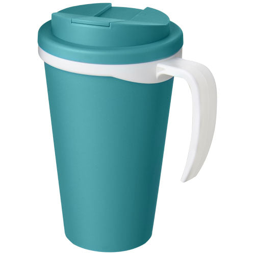 Türkiser Americano® Grande 350 ml Isolierbecher mit auslaufsicherem Schraubverschluss, Signalshop.de, individuell bedruckbar, Werbeartikel, Werbegeschenke, Werbemittel, Giveaway.