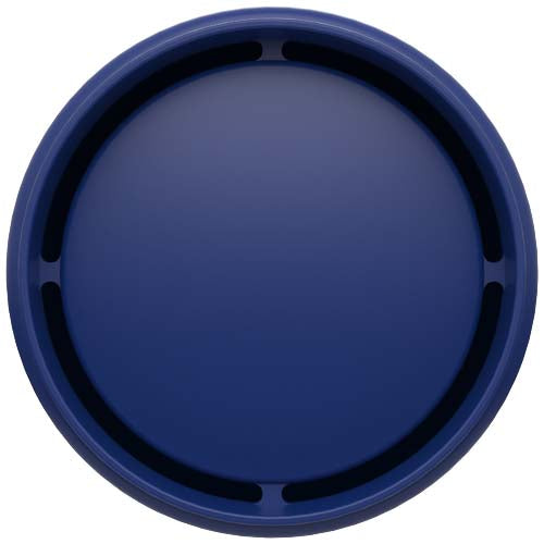 Blauer Cirrus 350 ml Becherdeckel, individuell mit Logo bedruckbar, ideal als Werbeartikel bei Signalshop.de