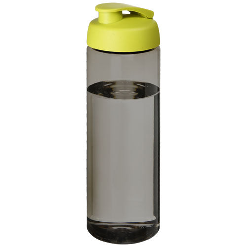 H2O Active® Eco Vibe 850 ml Sportflasche mit gelbem Klappdeckel, nachhaltig, individuell bedruckbar bei Signalshop.de. Werbeartikel.