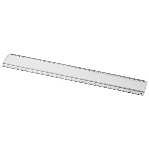 Ellison 30 cm Kunststofflineal mit Einschubpapier, individuell gestaltbar, Werbeartikel von Signalshop.de