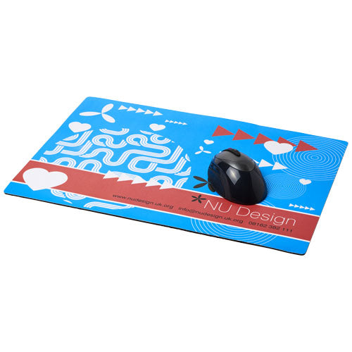 Q-Mat A3 Thekenmatte mit individuellem Design, blaue harte Oberfl�e4che, Signalshop.de Werbeartikel