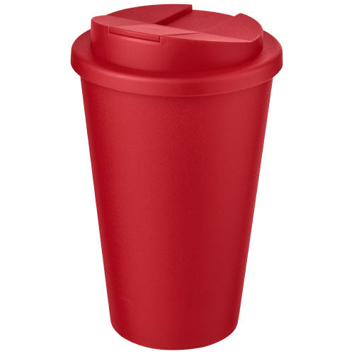 Roter Americano® 350 ml Isolierbecher mit auslaufsicherem Schraubverschluss, individuell bedruckbar bei Signalshop.de, ideal als Werbeartikel, Werbegeschenke, Werbemittel, Giveaway.