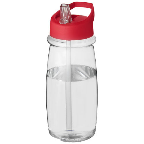 H2O Active® Pulse 600 ml Sportflasche mit rotem Ausgussdeckel, individuell bedruckbar, Signalshop.de Werbeartikel.