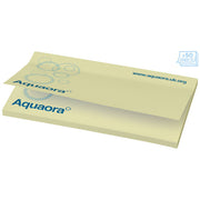 Sticky-Mate® Haftnotizen 127x75 mm, gelb, individuell bedruckt, Werbeartikel von Signalshop.de.
