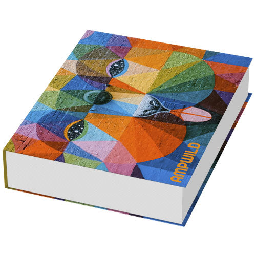 Combi Notiz-Set mit festem Umschlag, bunt bedruckt, individuell gestaltbar, erhältlich bei Signalshop.de als Werbeartikel.