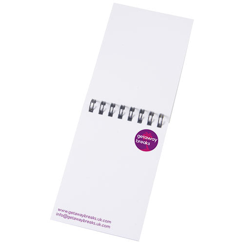 Signalshop.de Desk-Mate® A7 Notizbuch mit Drahtkammbindung, individuell bedruckbar, ideal als Werbeartikel.